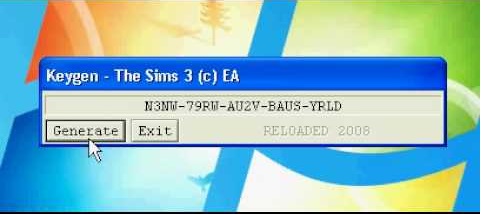 sims 3 product key